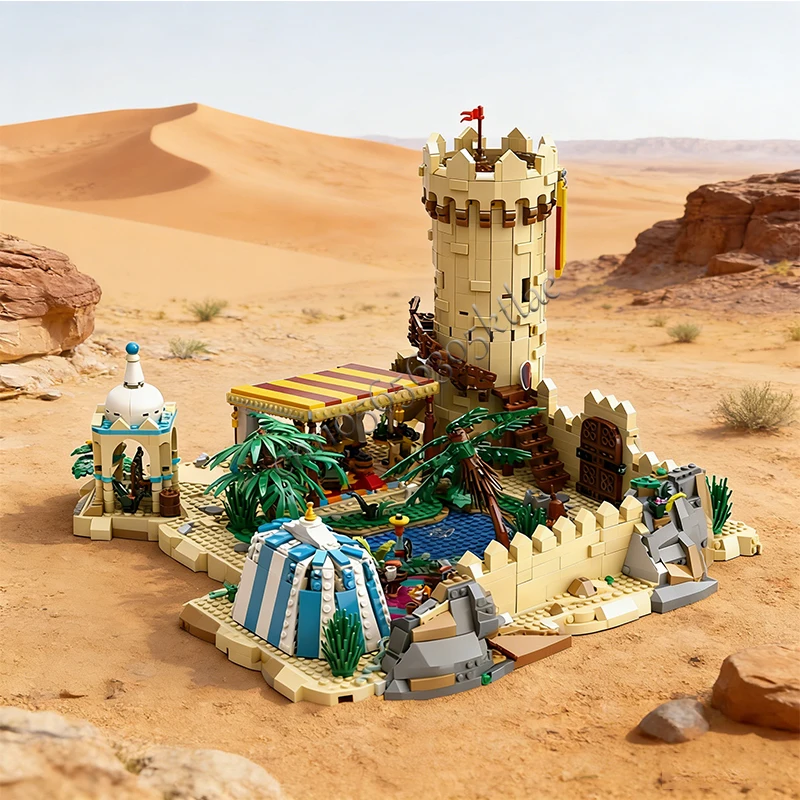 New 3142 PCS Customized MOC Medieval Castle Defense Trade Fortress Model Building DIY Blocks Bricks Assembly Toys Holiday Gifts
New 3142 PCS Customized MOC Medieval Castle Defense Trade Fortress Model Building DIY Blocks Bricks Assembly Toys Holiday Gifts