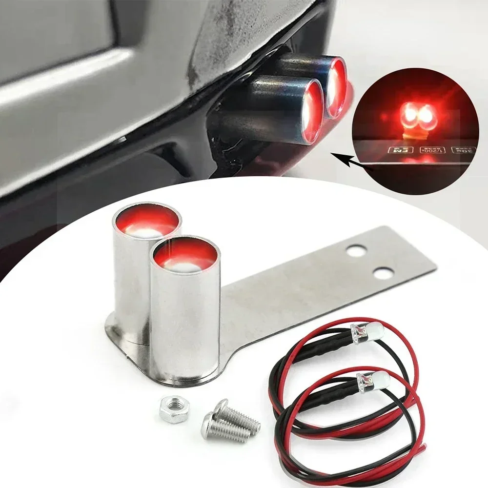 1PCS Stainless Steel RC Car Simulation Exhaust Pipe LED Modified Upgrade Part for 1/10 RC Drift Car Model Accessories
1PCS Stainless Steel RC Car Simulation Exhaust Pipe LED Modified Upgrade Part for 1/10 RC Drift Car Model Accessories