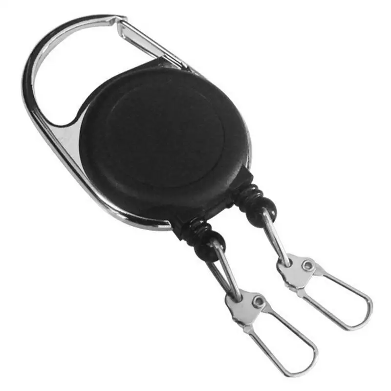 Retractable Badge Holder Double Head Heavy Duty Card Holder Keychain With Clip Belt Clip Keyring With 23.6 Inches Steel Cord For
Retractable Badge Holder Double Head Heavy Duty Card Holder Keychain With Clip Belt Clip Keyring With 23.6 Inches Steel Cord For