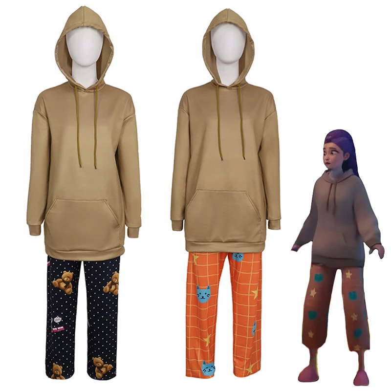 Костюмы для косплея Руми KPop Ainme Demon Hunters, пижамы с капюшоном, одежда для сна с разрезом, ролевые игры, карнавальная одежда на Хэллоуин для женщин
Костюмы для косплея Руми KPop Ainme Demon Hunters, пижамы с капюшоном, одежда для сна с разрезом, ролевые игры, карнавальная одежда на Хэллоуин для женщин