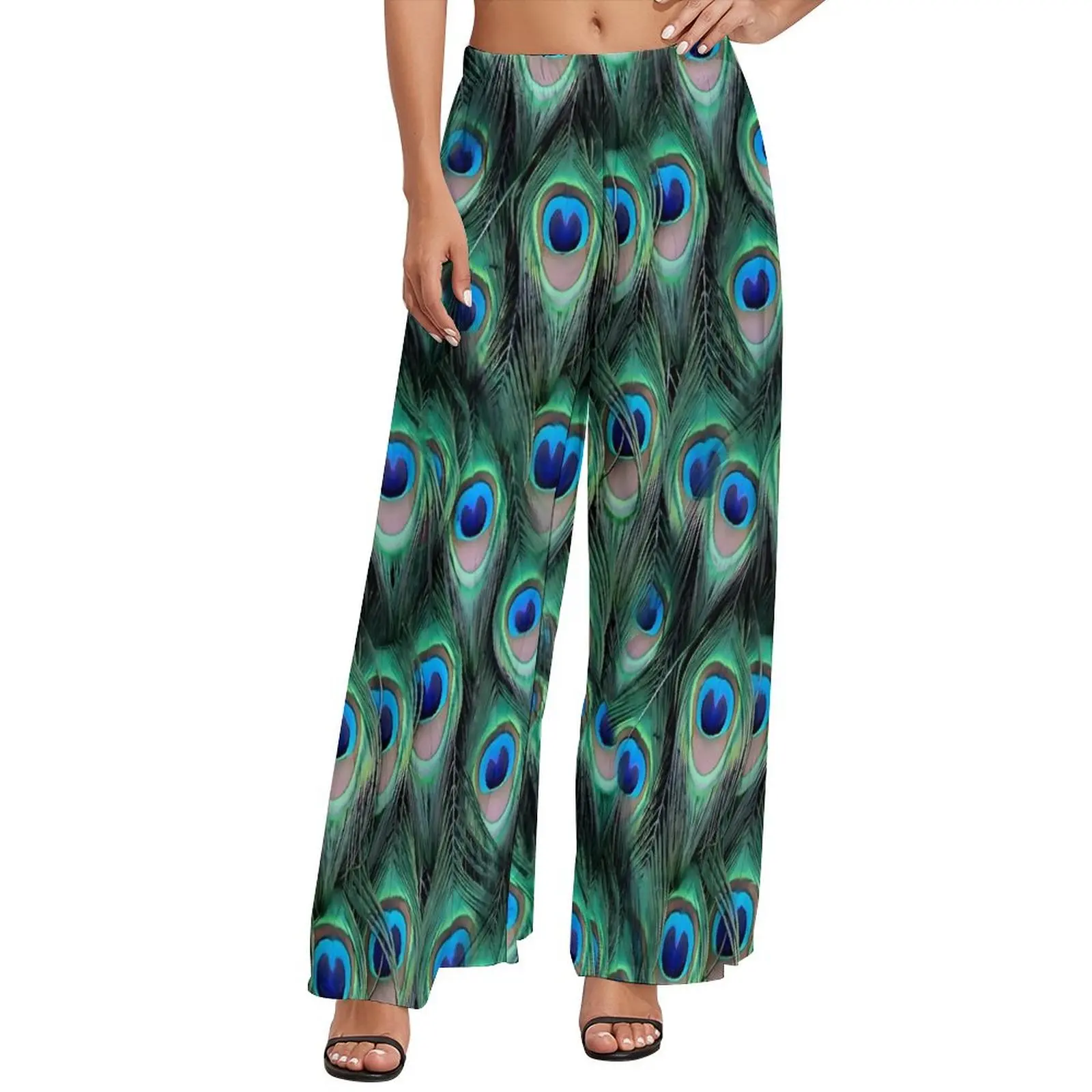 Colorful Peacock Straight Pants Animal Print Kawaii Wide Pants Women Oversized Streetwear Design Trousers
Colorful Peacock Straight Pants Animal Print Kawaii Wide Pants Women Oversized Streetwear Design Trousers