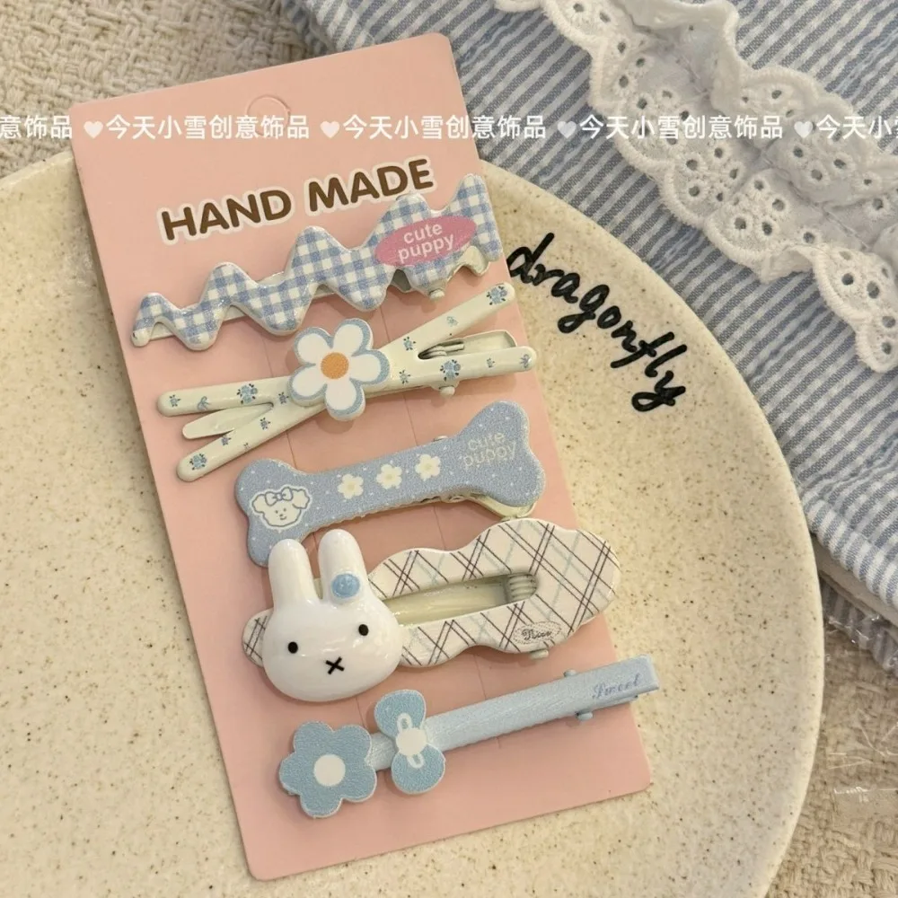 5pcs Miffy Hair Clip Cute Baby Side Bangs Clip Kawaii Cartoon Hair Ornament Accessory Girl Student Daily Styling Wear Gift Toys
5pcs Miffy Hair Clip Cute Baby Side Bangs Clip Kawaii Cartoon Hair Ornament Accessory Girl Student Daily Styling Wear Gift Toys