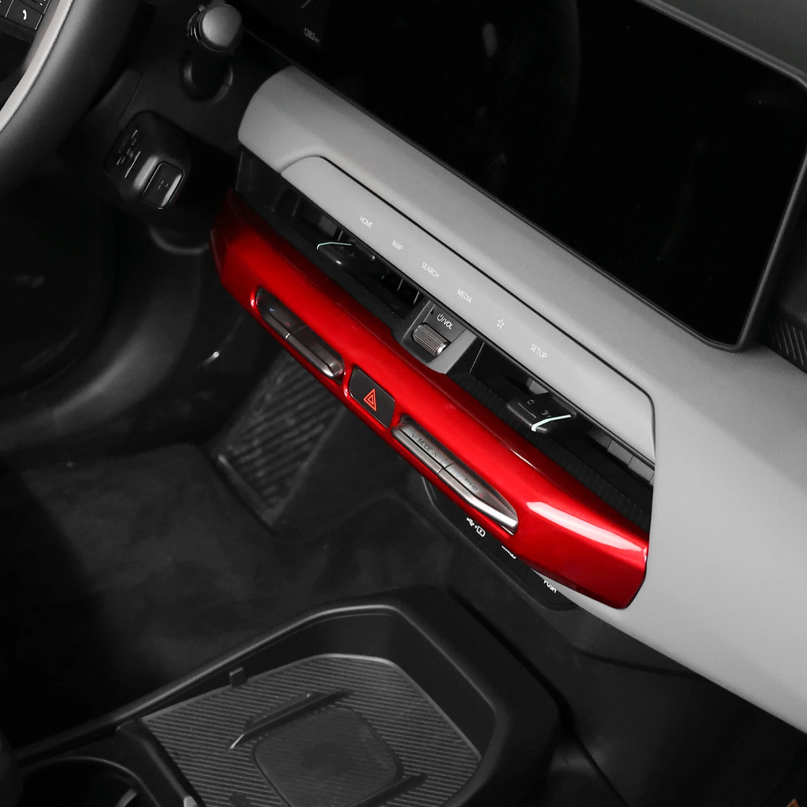 Auto Interior Dashboard Middle Air Vent Adjustment Trim Frame Cover For Kia EV4 2025 2026 Decoration Accessories
Auto Interior Dashboard Middle Air Vent Adjustment Trim Frame Cover For Kia EV4 2025 2026 Decoration Accessories