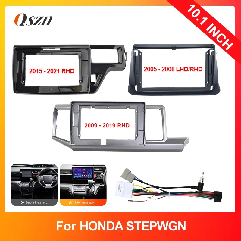 Для HONDA STEPWGN 2005-2021 10,1-дюймовый автомобильный DVD-стерео радиоприемник приборная панель головное устройство навигационная фаска
Для HONDA STEPWGN 2005-2021 10,1-дюймовый автомобильный DVD-стерео радиоприемник приборная панель головное устройство навигационная фаска