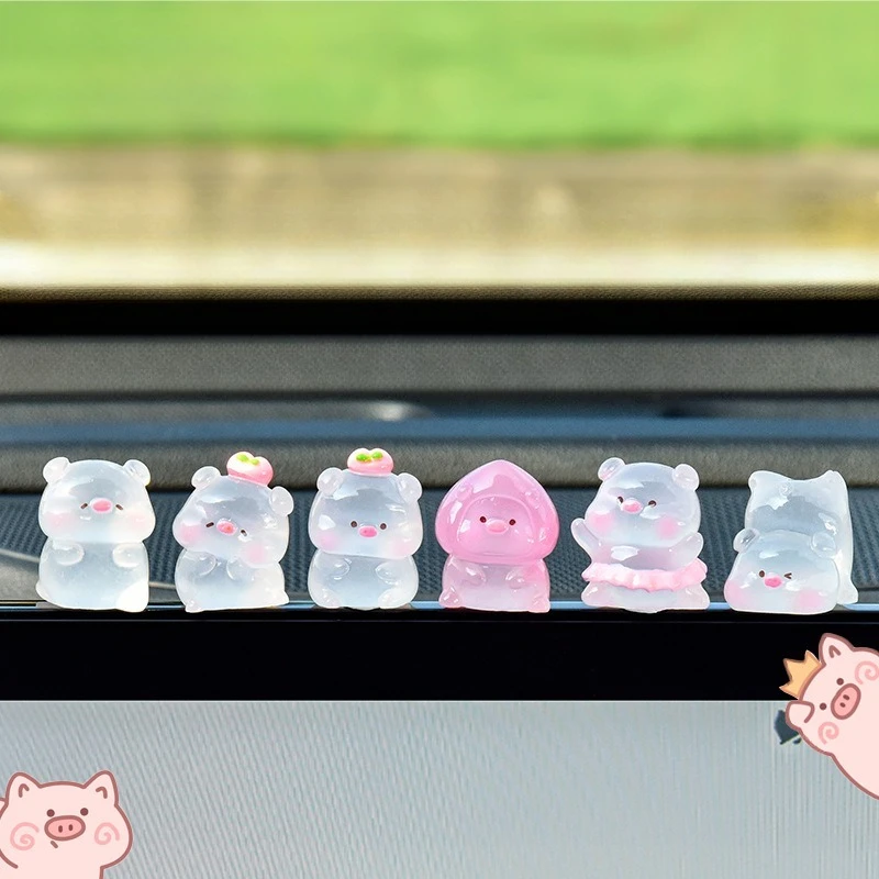 Mini Inverted Pig Resin Decor - DIY Glow-in-the-Dark Car Ornament for Dollhouse & Micro Landscape
Mini Inverted Pig Resin Decor - DIY Glow-in-the-Dark Car Ornament for Dollhouse & Micro Landscape
