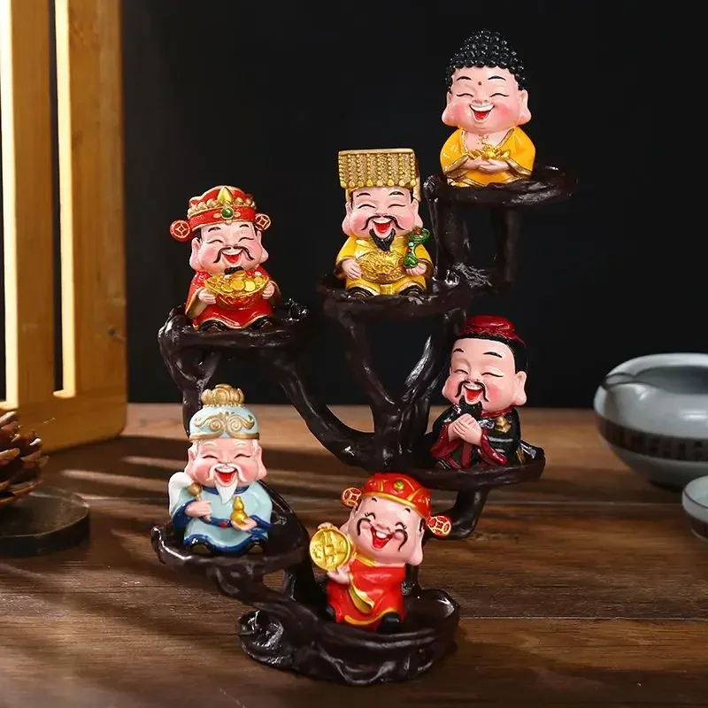 God of Good Fortune Figurines Creative ornament Resin Wealth Mascot Home/Room/Car Decoration Office Accessories gifts
God of Good Fortune Figurines Creative ornament Resin Wealth Mascot Home/Room/Car Decoration Office Accessories gifts