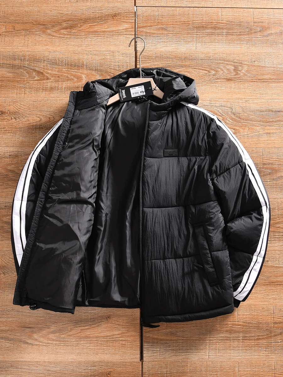 Water-Resistant Hooded Men's Jacket 699 Pounds Winter Sports Casual Cotton Coat Standard Fit Straight Hem Youthful Style
Water-Resistant Hooded Men's Jacket 699 Pounds Winter Sports Casual Cotton Coat Standard Fit Straight Hem Youthful Style