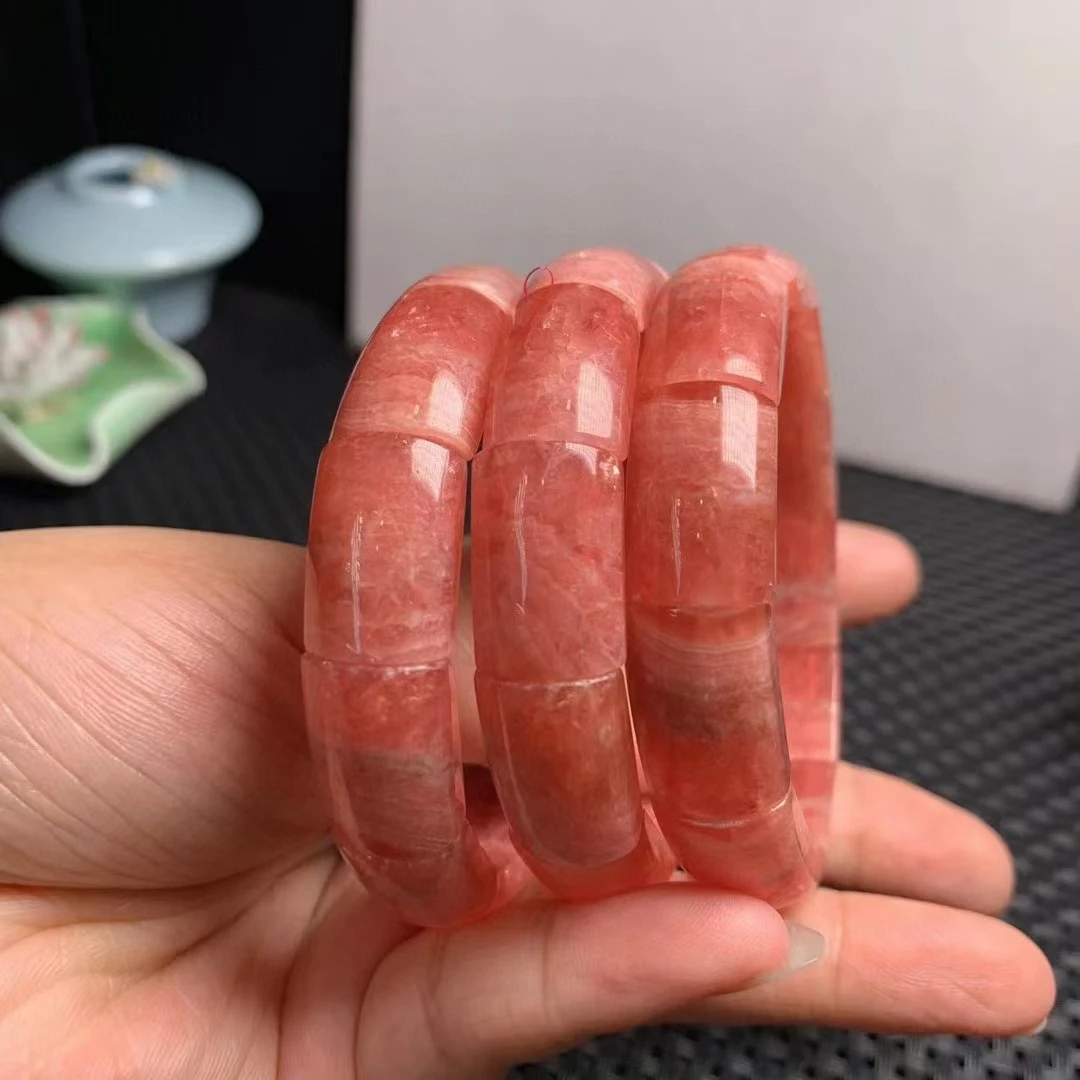 Natural Red Rhodochrosite Beads Bracelet Bangle Clear Rectangle Beads 16x12mm For Women Men Fashion Red Rhodochrosite AAAAAA
Natural Red Rhodochrosite Beads Bracelet Bangle Clear Rectangle Beads 16x12mm For Women Men Fashion Red Rhodochrosite AAAAAA