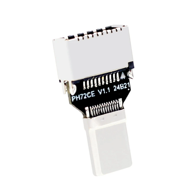 A23F-USB3.2 Type-C Male To Type-E Female Adapter 20Gbps Computer Case Front Type-E Adapter For Computer Motherboard Expansion
A23F-USB3.2 Type-C Male To Type-E Female Adapter 20Gbps Computer Case Front Type-E Adapter For Computer Motherboard Expansion