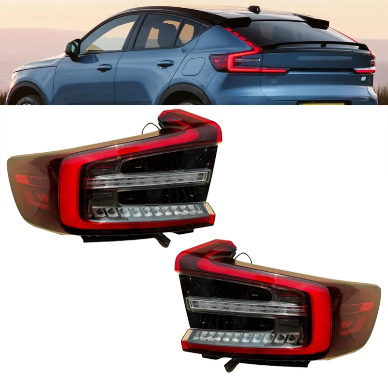 Задний фонарь для Volvo C40, автомобильный задний фонарь, стоп-сигнал, высокая фигура, сигнальный фонарь, указатели поворота заднего хода
Задний фонарь для Volvo C40, автомобильный задний фонарь, стоп-сигнал, высокая фигура, сигнальный фонарь, указатели поворота заднего хода