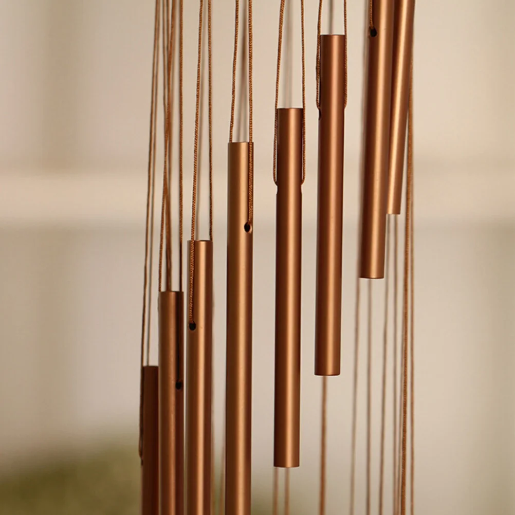 Frosted Pipe Wind Chime 18 Tubes Spiral Design Hanging Outdoor Indoor Garden Birthday Gift Commemorative Souvenir Wind Bells
Frosted Pipe Wind Chime 18 Tubes Spiral Design Hanging Outdoor Indoor Garden Birthday Gift Commemorative Souvenir Wind Bells