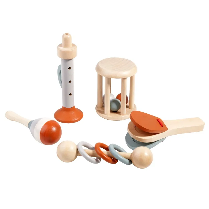 Children's cage bells 1pc Baby clutching bells Rattle musical instruments Infant early education Soothing bed bells Wooden toys
Children's cage bells 1pc Baby clutching bells Rattle musical instruments Infant early education Soothing bed bells Wooden toys
