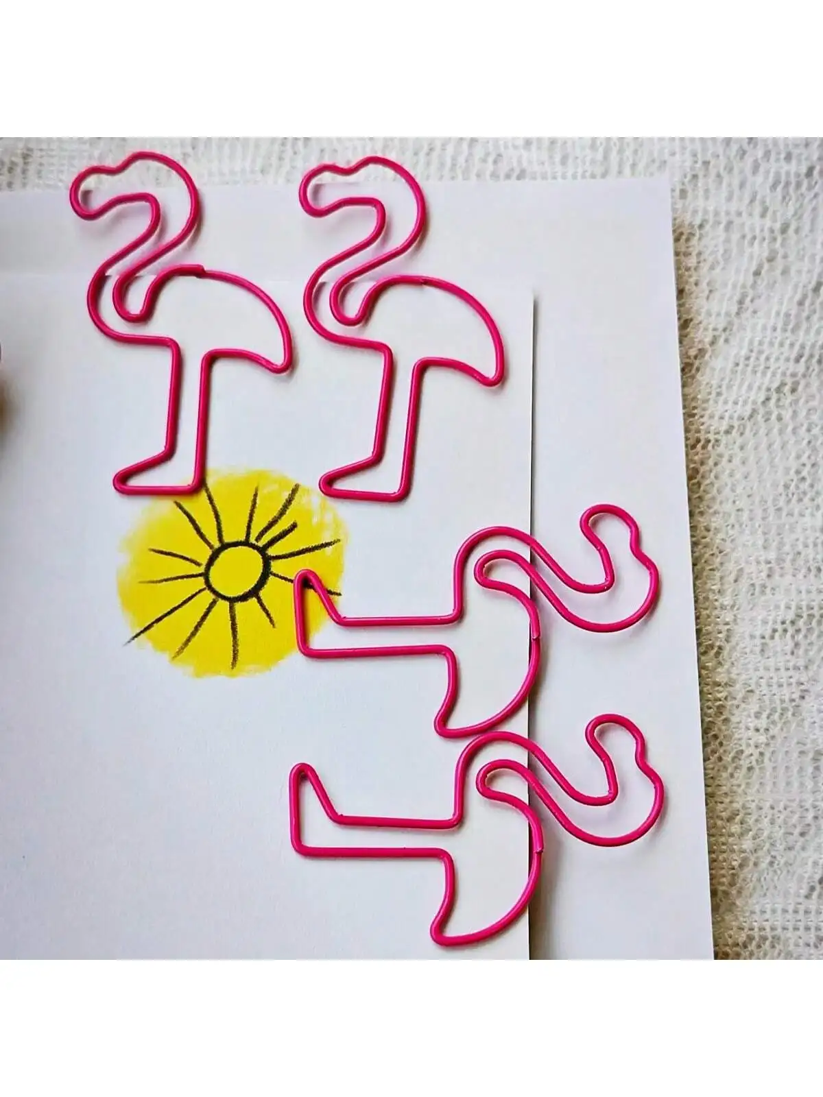 20Pcs Flamingo Paper Clips, Pink Bird Book Page Clips, Cute Office Stationery Gifts for Women, Teachers, Book & Bird Lovers
20Pcs Flamingo Paper Clips, Pink Bird Book Page Clips, Cute Office Stationery Gifts for Women, Teachers, Book & Bird Lovers