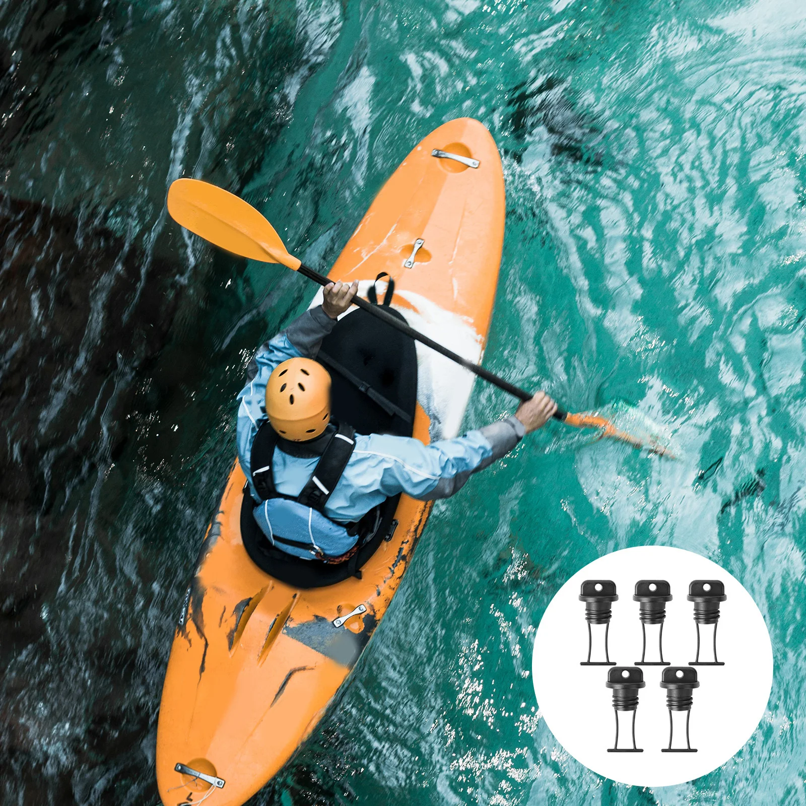 5 шт. универсальных резьбовых заглушек для каяков, сверхпрочные дренажные заглушки для лодок, для быстрого слива воды, черные
5 шт. универсальных резьбовых заглушек для каяков, сверхпрочные дренажные заглушки для лодок, для быстрого слива воды, черные