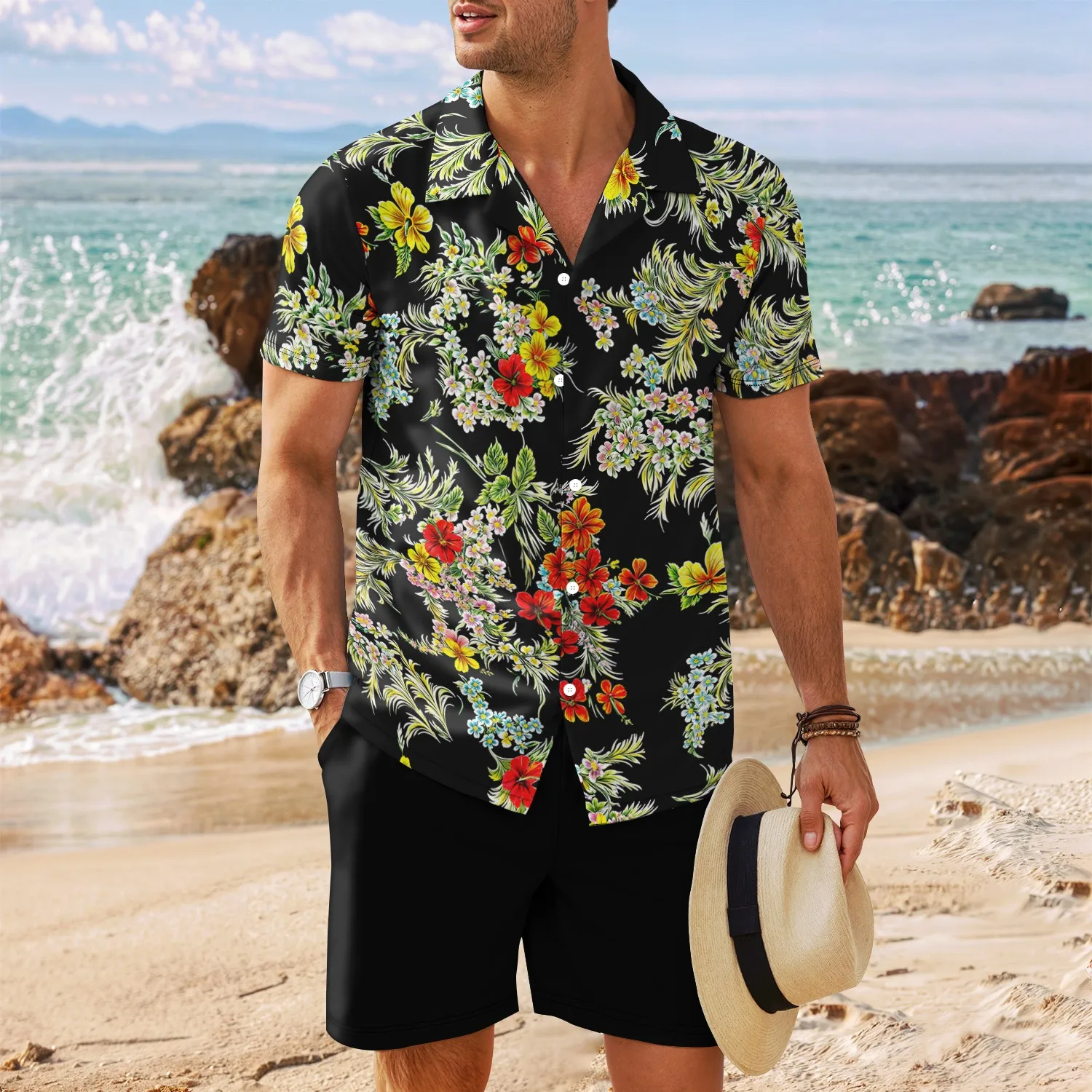 Cross border Europe and America 2024 new casual versatile fashion trend comfortable high-quality Hawaiian Cuban collar shirt MB3
Cross border Europe and America 2024 new casual versatile fashion trend comfortable high-quality Hawaiian Cuban collar shirt MB3