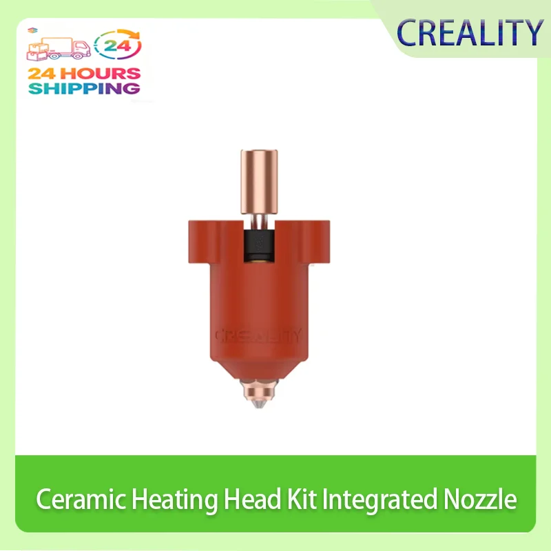 Creality Ceramic Heating Head Kits for K1 Max / K1C 3D Printer Red Integrated Nozzle Ceramic Heating Head Kit
Creality Ceramic Heating Head Kits for K1 Max / K1C 3D Printer Red Integrated Nozzle Ceramic Heating Head Kit
