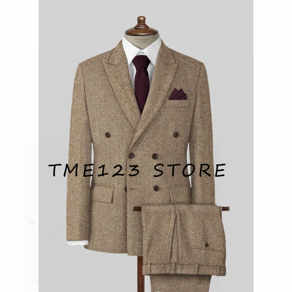 Men's Summer Suits High Quality Men's Suit Two Piece Double Breasted Casual Suit Suit Coat Male Clothes Jackets Man Clothing
Men's Summer Suits High Quality Men's Suit Two Piece Double Breasted Casual Suit Suit Coat Male Clothes Jackets Man Clothing