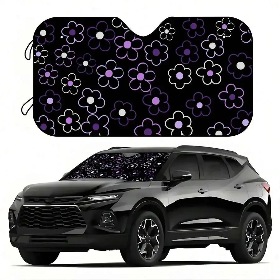 2D Flat Floral Print Car Sunshade UV Protection Heat Insulation Foldable Universal For Front Windshield
2D Flat Floral Print Car Sunshade UV Protection Heat Insulation Foldable Universal For Front Windshield