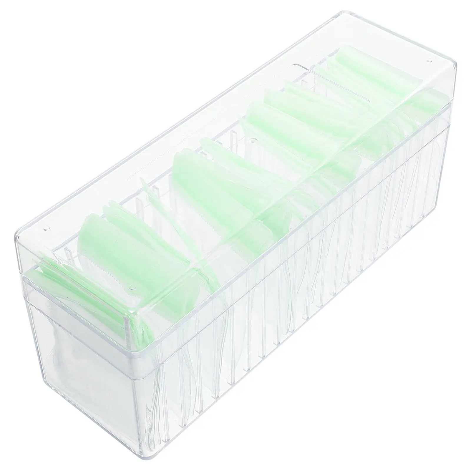 Набор из 1 шт. прозрачных акриловых органайзеров для хранения украшений, портативный дорожный футляр для серег и ожерелий с ПВХ-пакетами для украшений, защита от повреждений
Набор из 1 шт. прозрачных акриловых органайзеров для хранения украшений, портативный дорожный футляр для серег и ожерелий с ПВХ-пакетами для украшений, защита от повреждений