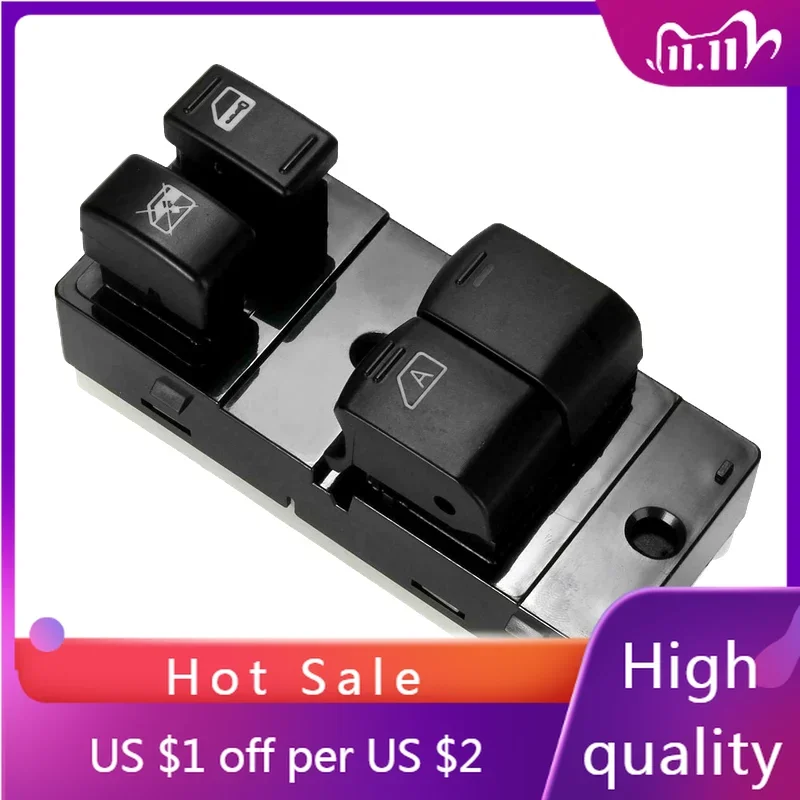 Power Electric Window Switch For Nissan Frontier 2005 2006 2007 25401-EA002
Power Electric Window Switch For Nissan Frontier 2005 2006 2007 25401-EA002