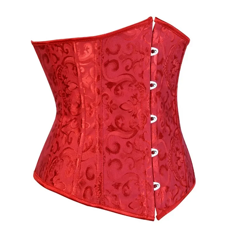 Caudutas Women Underbust Corset Bustiers Floral Gothic Corset Sexy Lingerie Mini Corset Cupless Vintage Costume Plus Size Red
Caudutas Women Underbust Corset Bustiers Floral Gothic Corset Sexy Lingerie Mini Corset Cupless Vintage Costume Plus Size Red