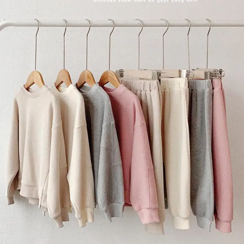 2023 Spring New Children Casual Clothes Set Solid Little Girls Long Sleeve Clothes Suit Toddler Boys Kindergarten Clothing
2023 Spring New Children Casual Clothes Set Solid Little Girls Long Sleeve Clothes Suit Toddler Boys Kindergarten Clothing