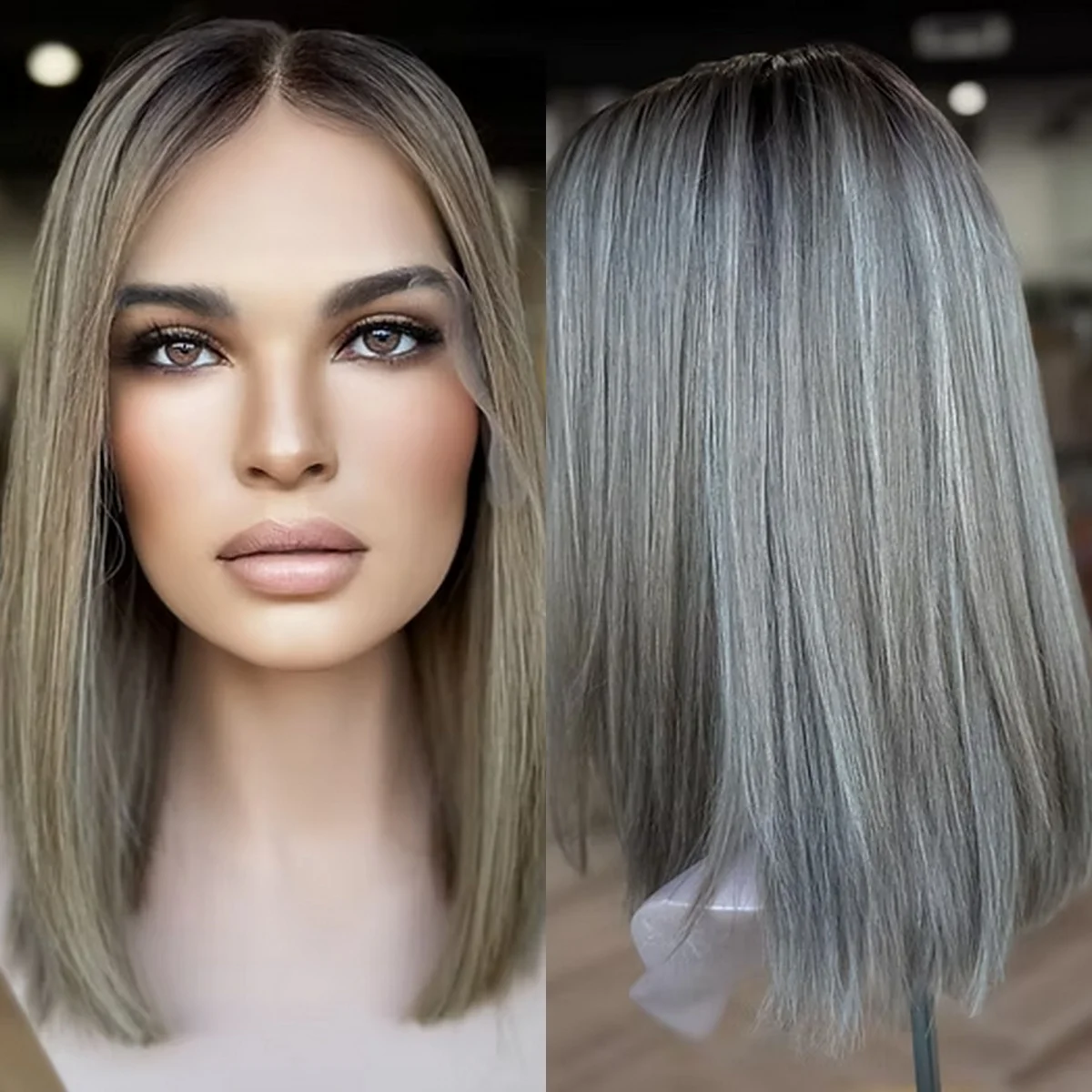 Ombre Коричневый Мелирование Балаяж Парик Фронта Шнурка Короткие Прямые Боб Бесклеевые Парики Синтетические Волосы Маленький/Большой Размер Кепка Ежедневно Использование
Ombre Коричневый Мелирование Балаяж Парик Фронта Шнурка Короткие Прямые Боб Бесклеевые Парики Синтетические Волосы Маленький/Большой Размер Кепка Ежедневно Использование