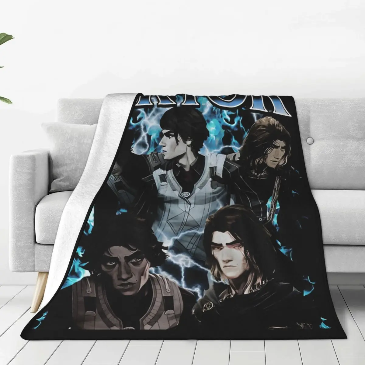 Arcane Viktor Jesus Blanket Flannel Autumn/Winter Game Anime Multi-function Lightweight Throw Blankets for Home Bed Quilt
Arcane Viktor Jesus Blanket Flannel Autumn/Winter Game Anime Multi-function Lightweight Throw Blankets for Home Bed Quilt