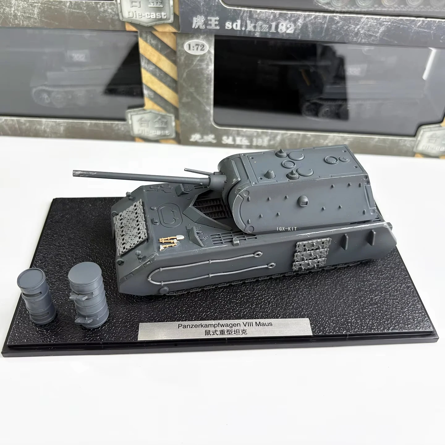 1:72 Scale Panzer VIII Maus Mouse Heavy Tank Alloy Finished Product Simulation Model Adults Toy Collection Display
1:72 Scale Panzer VIII Maus Mouse Heavy Tank Alloy Finished Product Simulation Model Adults Toy Collection Display