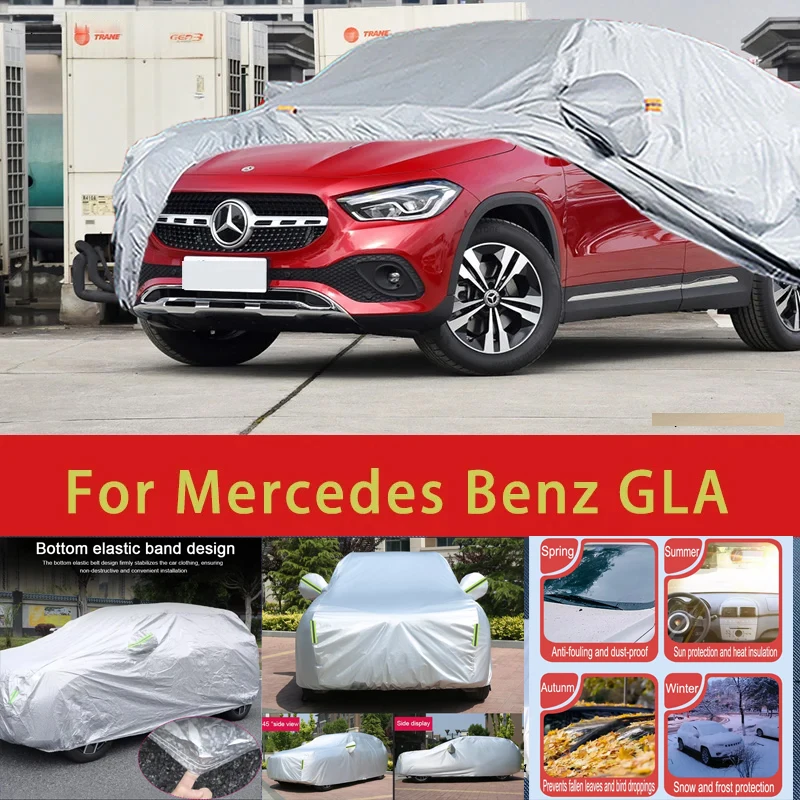 For Mercedes Benz GLA Outdoor Protection Full Car Covers Snow Cover Sunshade Waterproof Dustproof Exterior Car accessories
For Mercedes Benz GLA Outdoor Protection Full Car Covers Snow Cover Sunshade Waterproof Dustproof Exterior Car accessories