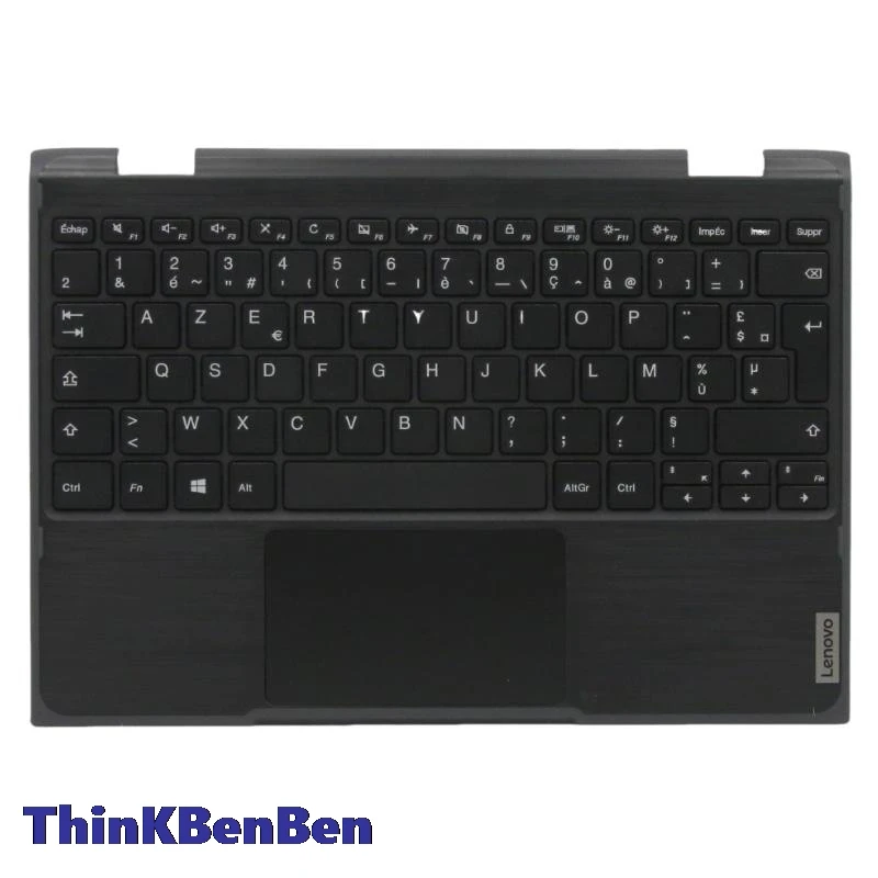 FR French Black Keyboard Upper Case Palmrest Shell Cover For Lenovo 300e 2nd Gen 5CB0T45117
FR French Black Keyboard Upper Case Palmrest Shell Cover For Lenovo 300e 2nd Gen 5CB0T45117