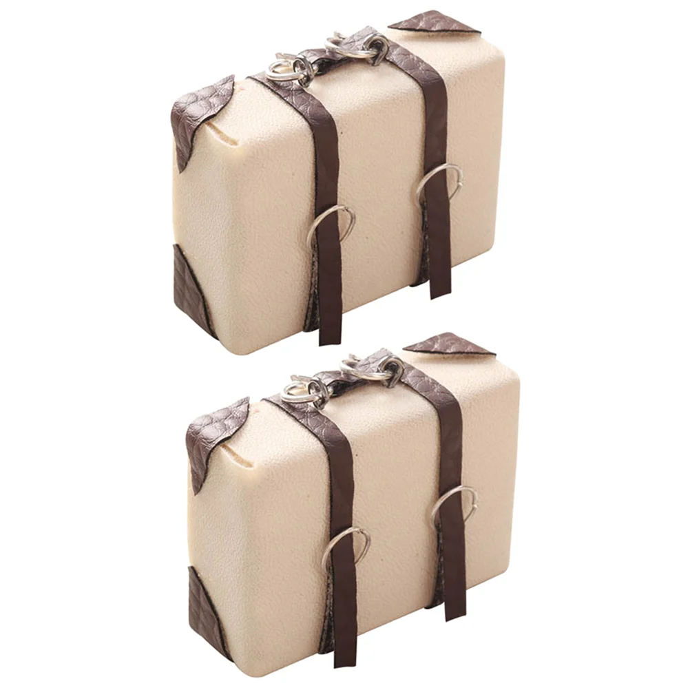 2pcs Miniature Luggage Briefcase PU Suitcase House Suitcase Mini Suitcase Model Miniature Travel Trunk
2pcs Miniature Luggage Briefcase PU Suitcase House Suitcase Mini Suitcase Model Miniature Travel Trunk