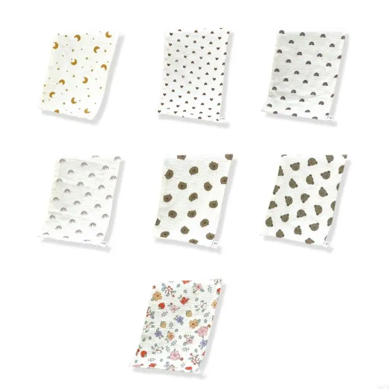 Q6PD Comfortable Newborns Baby Saliva Towel, Soft Absorbent Nursing Bib Cotton Drooling Bib Shoulder Pad for Teething
Q6PD Comfortable Newborns Baby Saliva Towel, Soft Absorbent Nursing Bib Cotton Drooling Bib Shoulder Pad for Teething