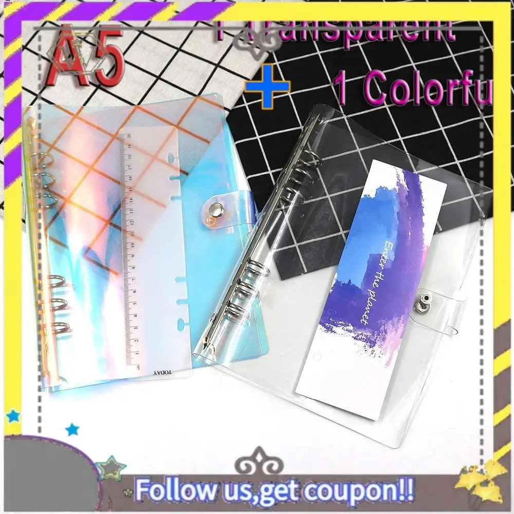 Новый 2 шт. A5 Радужный мягкий ПВХ-переплет для ноутбука, прозрачный мягкий ПВХ-обложка для ноутбука, личный планировщик с вкладышами
Новый 2 шт. A5 Радужный мягкий ПВХ-переплет для ноутбука, прозрачный мягкий ПВХ-обложка для ноутбука, личный планировщик с вкладышами