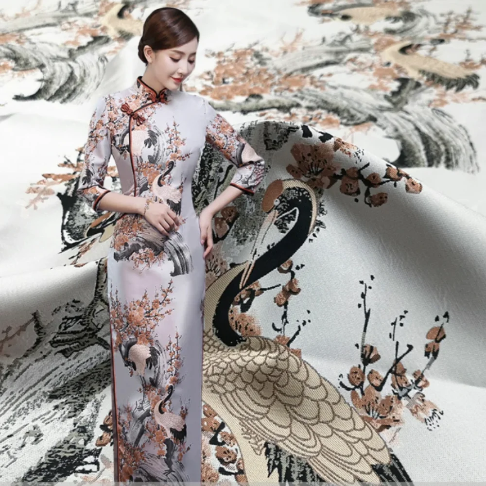 Окрашенная в пряжу жаккардовая ткань в китайском стиле, костюм Тан, парча Ханфу, ветровка, свитер, ткань на дворе
Окрашенная в пряжу жаккардовая ткань в китайском стиле, костюм Тан, парча Ханфу, ветровка, свитер, ткань на дворе