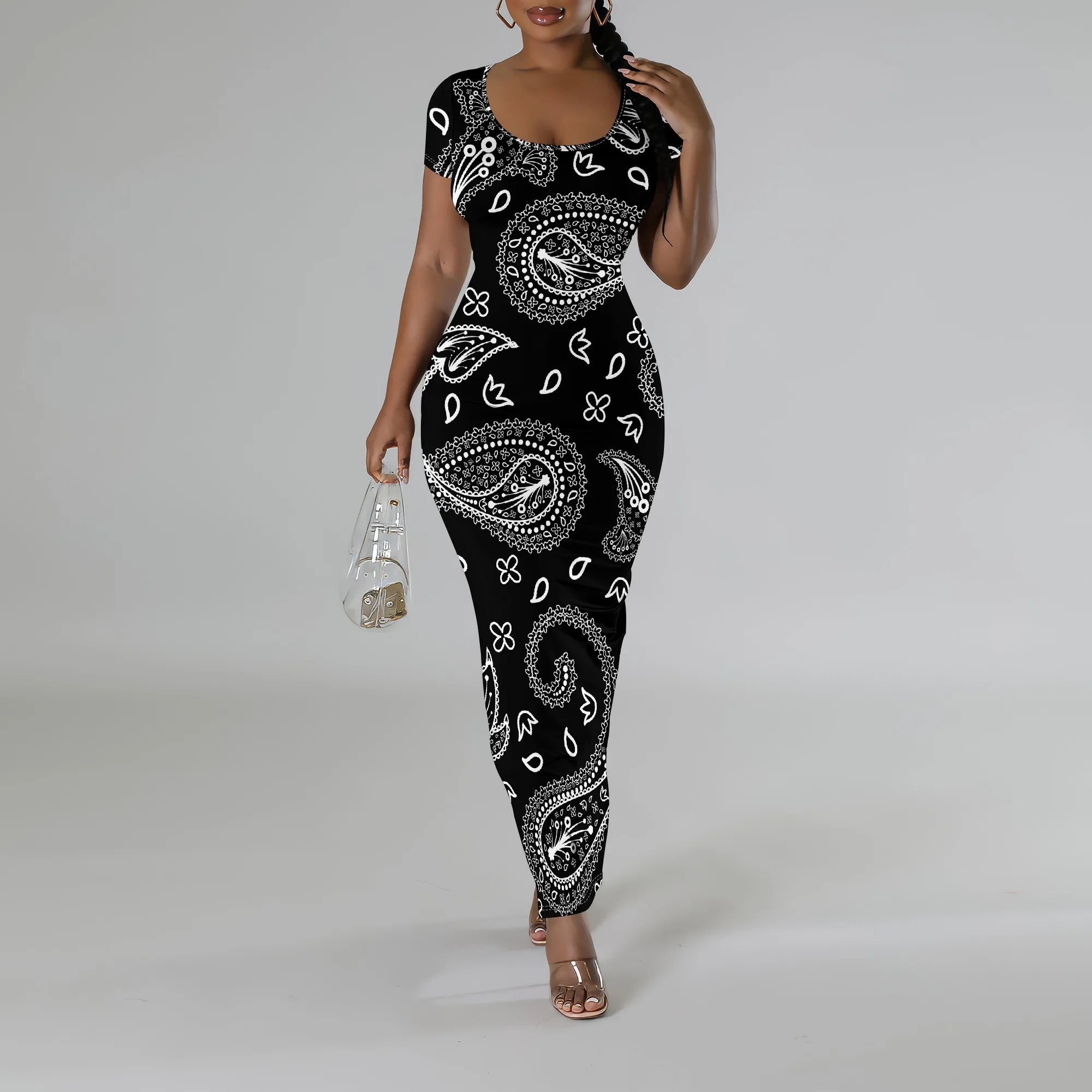 Womens Fashion Sleeveless Loose Sexy Outfits Long Slip Print Sundress Print Scoop Neck Casual Dress Maxi Dresses
Womens Fashion Sleeveless Loose Sexy Outfits Long Slip Print Sundress Print Scoop Neck Casual Dress Maxi Dresses