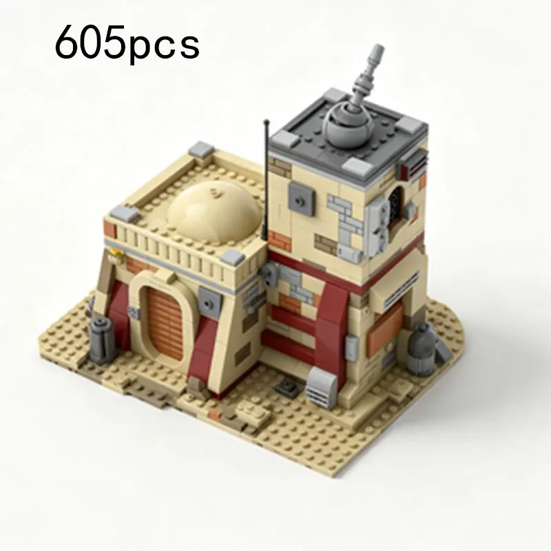 MOC605PCS small particle building blocks, mini castle expansion scene model toy gift.
MOC605PCS small particle building blocks, mini castle expansion scene model toy gift.
