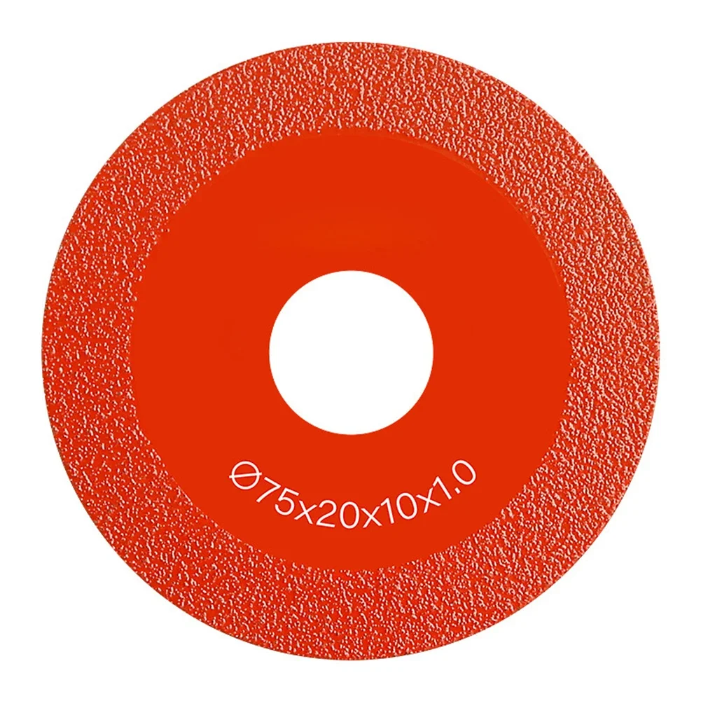 1Pcs Glass Cutting Disc 75*20*10*1 Mm Ultra-thin Saw Blade Diamond Jade Wine Bottle Ceramic Polish Angle Grinder Machine
1Pcs Glass Cutting Disc 75*20*10*1 Mm Ultra-thin Saw Blade Diamond Jade Wine Bottle Ceramic Polish Angle Grinder Machine