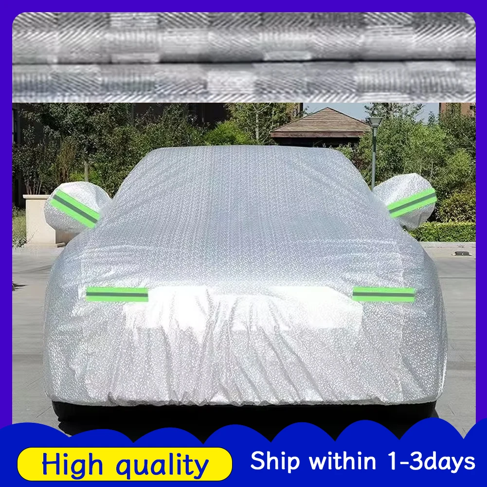 XXL size Car Cover Waterproof All Weather Automobiles Outdoor Full Exterior Cover Rain Sun UV Snowproof Protection Zipper Door
XXL size Car Cover Waterproof All Weather Automobiles Outdoor Full Exterior Cover Rain Sun UV Snowproof Protection Zipper Door