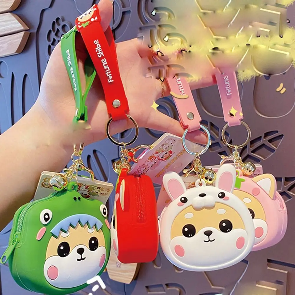 Ring Key Chain Mini Wallet Backpack Pendant Purse With Keychain Zipper Change Purse Shiba Inu Dog Keychain Coin Purse Keychain
Ring Key Chain Mini Wallet Backpack Pendant Purse With Keychain Zipper Change Purse Shiba Inu Dog Keychain Coin Purse Keychain