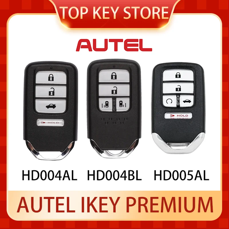 1/2/5/10PCS AUTEL PREMIUM IKEY HD004AL HD004BL HD005AL Universal Smart Key 315Mhz/433Mhz Work With KM100 IM508 IM608 XP400 Pro
1/2/5/10PCS AUTEL PREMIUM IKEY HD004AL HD004BL HD005AL Universal Smart Key 315Mhz/433Mhz Work With KM100 IM508 IM608 XP400 Pro