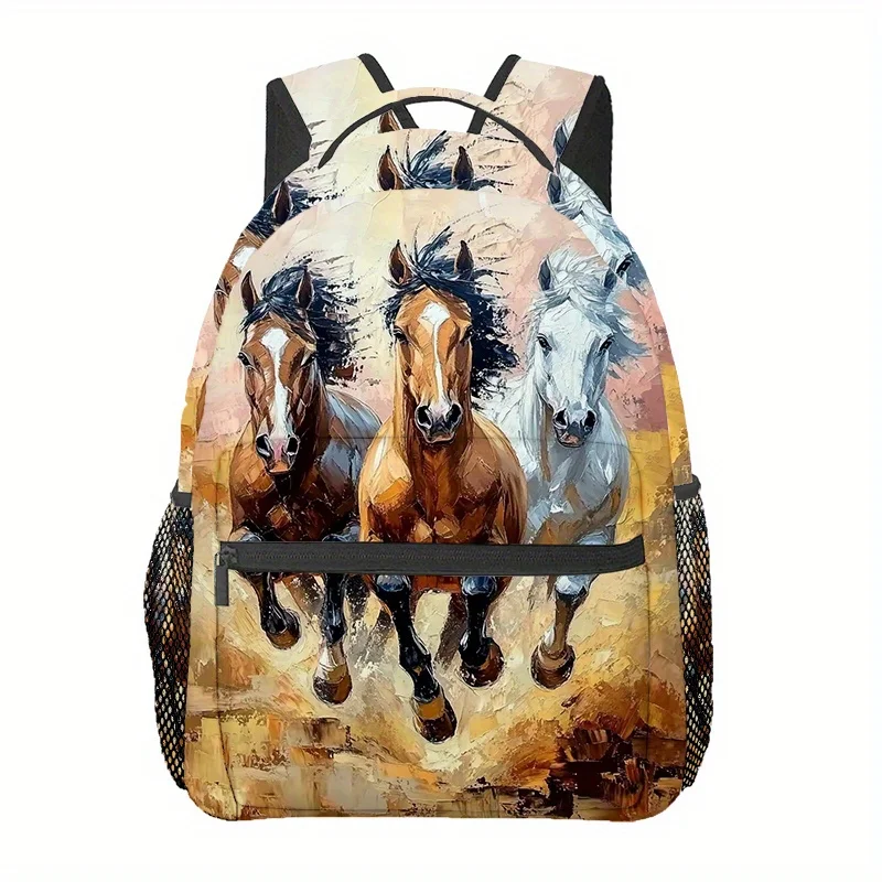 Running Horse Backpacks Travel Hiking Backpacks Computer Backpacks Comfortable and Lightweight Suitable for Beach Yoga Travel
Running Horse Backpacks Travel Hiking Backpacks Computer Backpacks Comfortable and Lightweight Suitable for Beach Yoga Travel