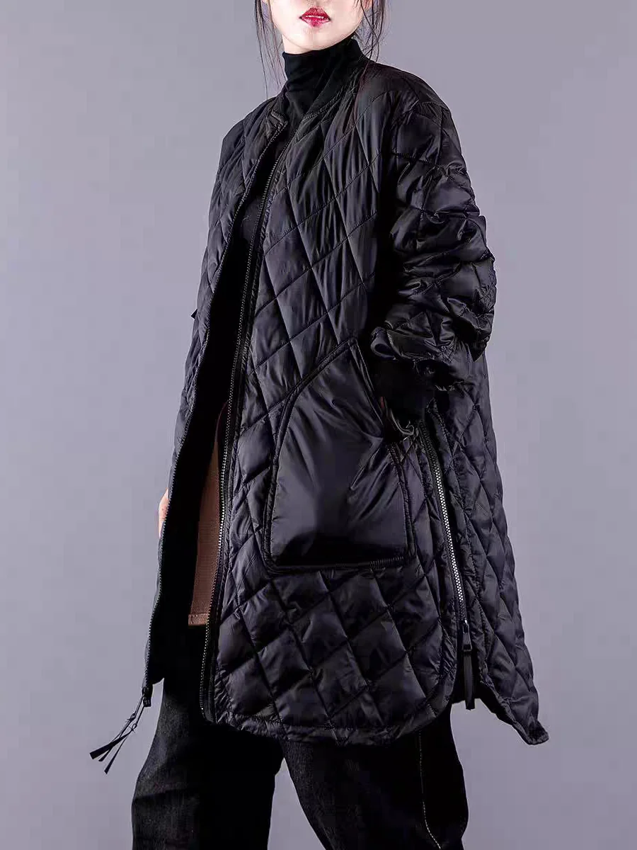 Теплый хлопковый тюнер, женское свободное пальто средней длины, корейское пальто для поездок на работу, без капюшона, на молнии, чистый цвет
Теплый хлопковый тюнер, женское свободное пальто средней длины, корейское пальто для поездок на работу, без капюшона, на молнии, чистый цвет