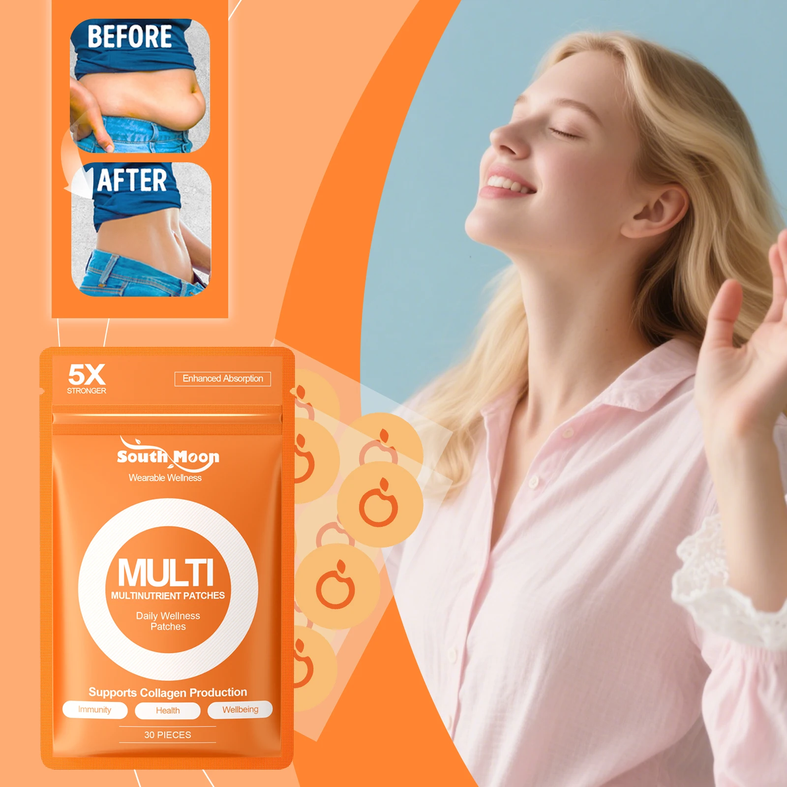 Пластыри для ухода за телом, свежие оттенки цитрусовых, освежающие и удобные, сжигающие жир, подходят для ежедневного использования, портативные пластыри на запястье
Пластыри для ухода за телом, свежие оттенки цитрусовых, освежающие и удобные, сжигающие жир, подходят для ежедневного использования, портативные пластыри на запястье