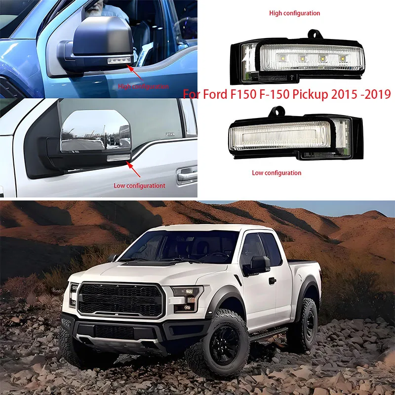 For Ford F150 F-150 Pickup 2015-2021 LED Car Rearview Mirror Turn Signal Light Lamp Car Signal Lamp Accessories
For Ford F150 F-150 Pickup 2015-2021 LED Car Rearview Mirror Turn Signal Light Lamp Car Signal Lamp Accessories