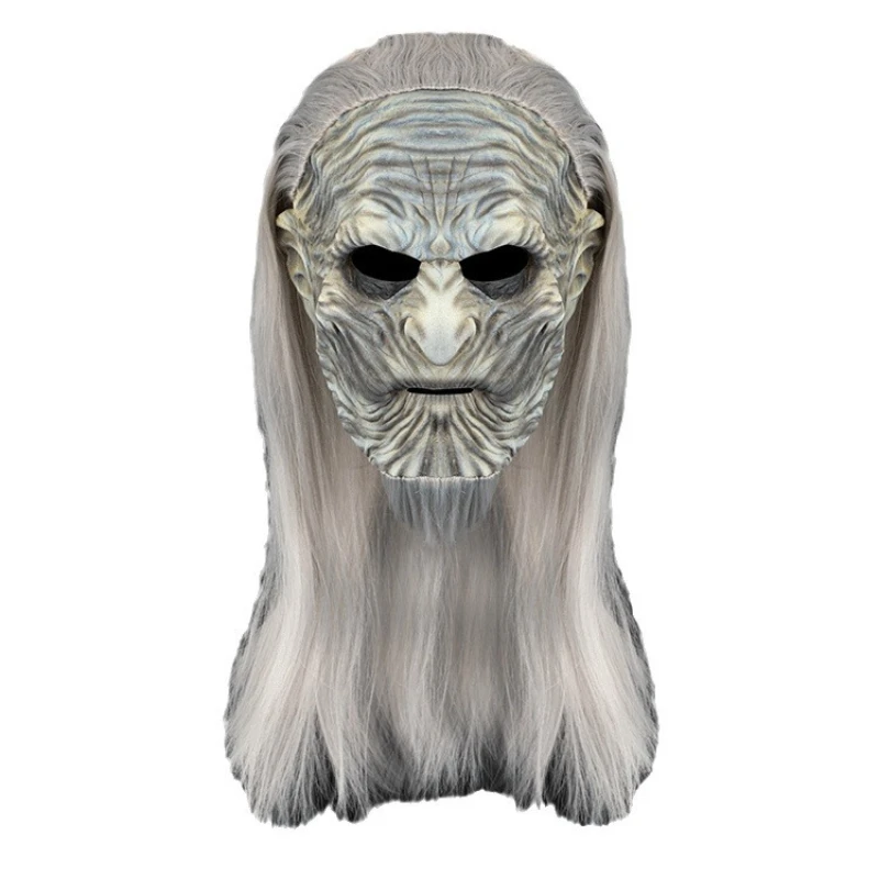 Cosplay Terror Maschera Halloween Mask Latex Face Mask Ghost The Night King Party Costumes Scary Carnaval Mask
Cosplay Terror Maschera Halloween Mask Latex Face Mask Ghost The Night King Party Costumes Scary Carnaval Mask