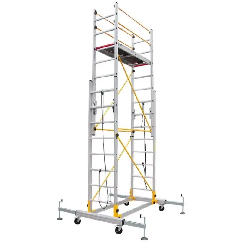 Aluminum Alloy Mobile Extension Scaffolding Multifunctional Telescopic Scaffolding Tower
Aluminum Alloy Mobile Extension Scaffolding Multifunctional Telescopic Scaffolding Tower
