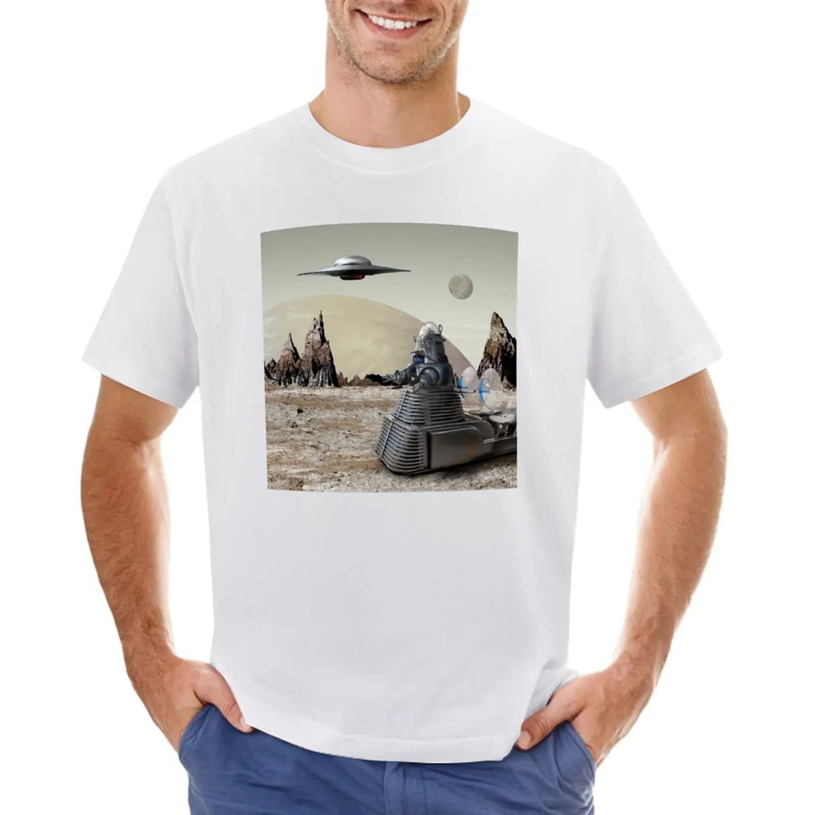 Forbidden Planet, original new design poster. T-shirt sweat new edition Short sleeve tee men
Forbidden Planet, original new design poster. T-shirt sweat new edition Short sleeve tee men