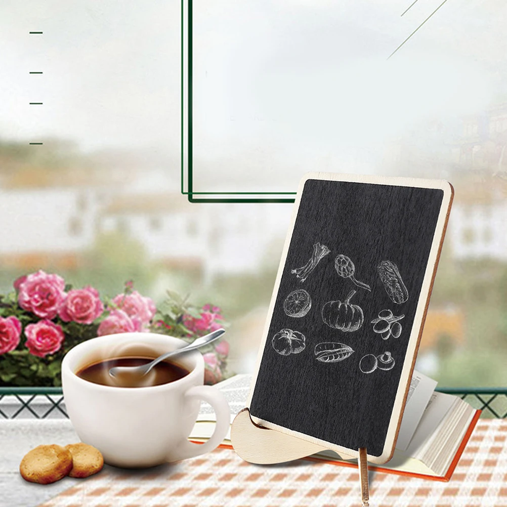 16 Pcs Wooden Blackboard Display Chalkboards Pendant Mini Message Ornament Decoration
16 Pcs Wooden Blackboard Display Chalkboards Pendant Mini Message Ornament Decoration