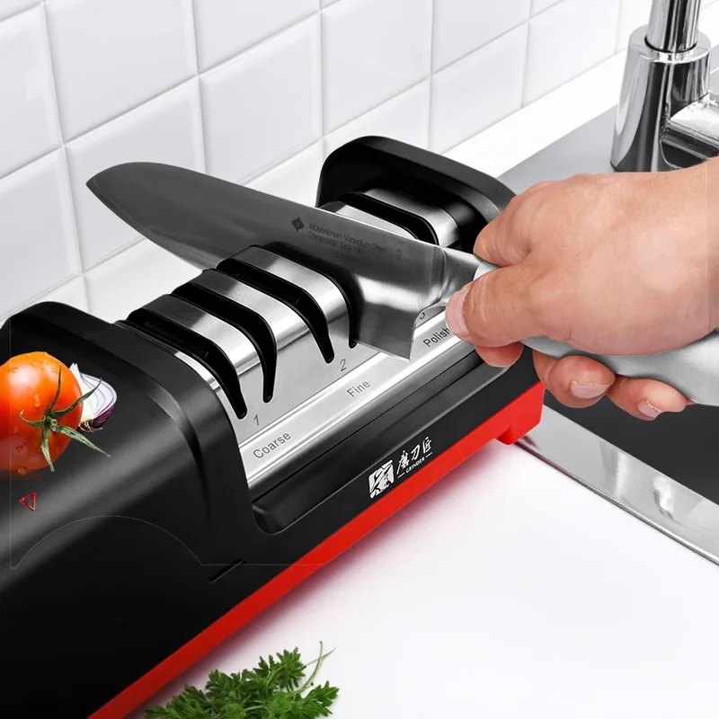 Electric Diamond Knife Sharpener New Upgrade Sharpening System Have Polishing Grit 360/600/1000# Professional Sharpeners
Electric Diamond Knife Sharpener New Upgrade Sharpening System Have Polishing Grit 360/600/1000# Professional Sharpeners